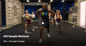 beachbody 645|Official 645 Sample Workout .
